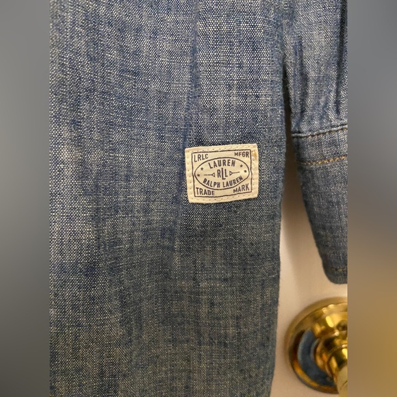 Ralph Lauren chambray longline tunic - Picture 4 of 4